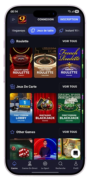 Nine Casino Roulette Live