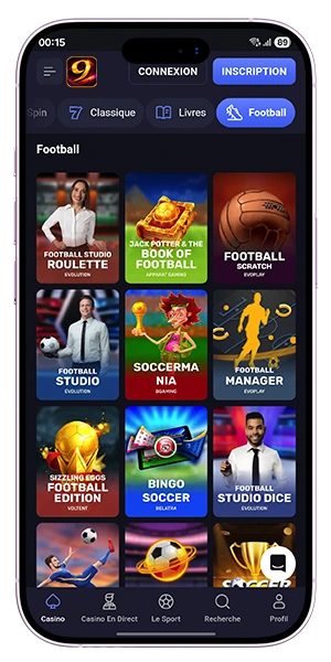 nine casino mobile