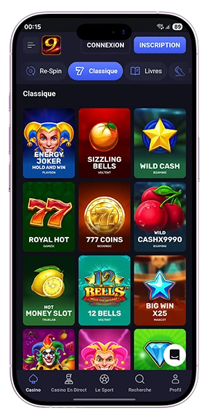 nine casino app